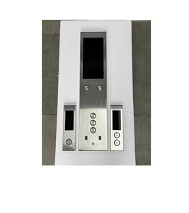 Panneau de commande de cabine d'ascenseur en acier inoxydable et acrylique COP LOP de levage fiable pour les applications d'hôtel d'appartement d'hôpital - Product Image 1