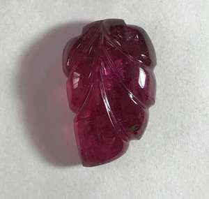 Piedra Preciosa Suelta de Turmalina Rosa Natural Tallada a Mano - Product Image 4