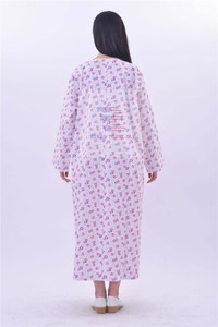 Robe d'hôpital en coton réutilisable Robe de patient unisexe - Product Image 3