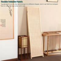 Fabricant personnalisé pliant en bois mobile bureau chambre intimité cloison écran rétractable en bois moderne bureau chambre/salle à manger