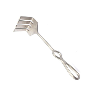 Retractor ISRAEL de la mejor calidad, 255mm, 10 ", forma profunda, 4 puntas, profundidad Roma, 39 mm de ancho, 40mm, instrumentos quirúrgicos - Product Image 5
