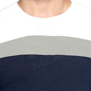 Wholesale High Quality Men's T-shirts Custom Jersey <b>Fabric</b> Breathable Plus Size Oversized - Product Image 5