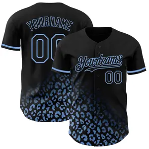 Unisex Compression Fit Baseball Jersey Breathable Sportswear with Sublimation and Custom Team <b>Name</b> Logo Printed - Product Image 2