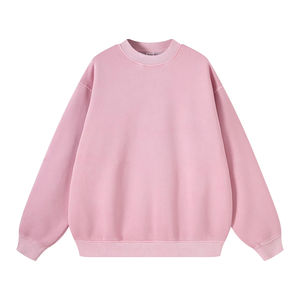 Vente en gros de sweats à capuche pour hommes en coton polaire surdimensionné à épaules tombantes uni sans logo personnalisé fabricants de vêtements - Product Image 4