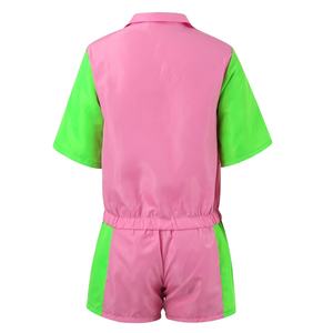 Ensemble short décontracté en nylon pour femme, coupe-vent respirant pour l'été, fitness, jogging, entraînement, col montant, tenue de sport, tailles jusqu'à 5XL 2026 - Product Image 4