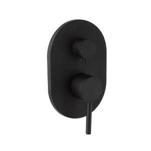 Mezclador de Ducha Empotrado FIEMME con Desviador Negro Mate - Suministros para Baño y Aseo - Product Image 1
