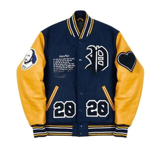 Offre Spéciale de haute qualité Patch broderie hommes collège personnalisé Baseball Bomber Letterman Varsity vestes pour hommes - Product Image 4