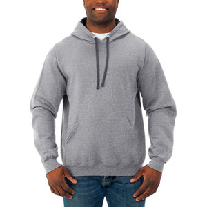 Wholesale 100% Cotton Unisex Hoodie Custom Winter <b>Fleece</b> Pullover Thermal for Men <b>Women</b> Solid Print <b>Patterns</b> Plain Dyed - Product Image 1