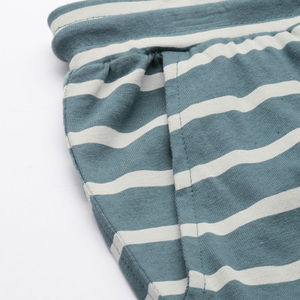 Ensemble short d'été pour hommes Ensembles de jogging pour hommes Manches courtes avec short T-shirts d'été en coton respirant pour hommes - Product Image 6