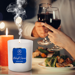 Vela Aromática de Soya con Aroma a Jazmín de Medianoche Aromatika en Frasco de Vidrio, Colección para el Hogar, Aromaterapia Premium, Regalo Romántico - Product Image 6