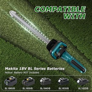 Taille-haie sans fil 18-21V, taille-buissons électrique 20 pouces, taille-haie portatif pour jardin - Product Image 6