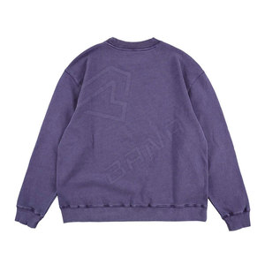 Nuevo diseño de invierno Casual sudaderas de hombre de alta calidad de algodón poliéster sólido impreso personalizable - Product Image 3