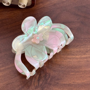 DOWELL Vente en gros Élégant 3D <span class=keywords><strong>Fleur</strong></span> <span class=keywords><strong>Pince</strong></span> à cheveux pour femmes Style simple Porte-<span class=keywords><strong>chignon</strong></span> Requin Clip - Product Image 5