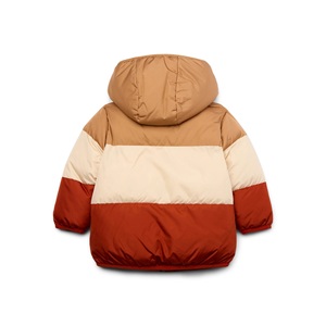 เสื้อโค้ทขนเป็ดสำหรับเด็กกันหนาวแจ็คเก็ตกันหนาวมีซิปและฮู้ดสำหรับอากาศหนาวโลโก้ตามสั่ง - Product Image 2