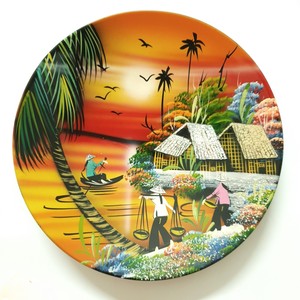 Đĩa Sơn Mài Trang Trí Đầy Màu Sắc Tấm Sơn Mài Trang Trí Sản Phẩm Sơn Mài Thủ Công Từ Việt Nam - Product Image 4