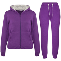 Ensemble sweat à capuche et pantalon de survêtement décontracté pour homme, tricoté, coupe ajustée, 100 % coton respirant, style urbain, qualité supérieure