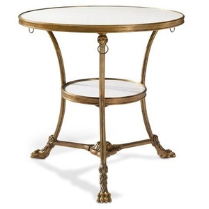 ห้องนั่งเล่นสไตล์เฟอร์นิเจอร์ขาโลหะเงินทรงกลมโต๊ะข้างโลหะทันสมัย - Product Image 3