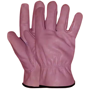 Guantes de trabajo para Conductor de cuero de grano de oveja de calidad superior, protección suave y cómoda para manos y brazos para una conducción segura - Product Image 4