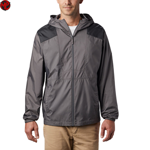 Veste imperméable et respirante unisexe Veste de pluie d'extérieur softshell Veste à capuche coupe-vent Imperméable - Product Image 1