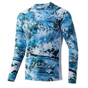 Nouveauté 2026 – T-shirt de pêche pour homme, protection solaire UPF50, séchage rapide, léger, sublimation, 100 % polyester, respirant et confortable - Product Image 1