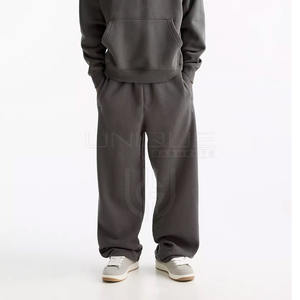 Pantalones de chándal transpirables de alta calidad con precio al por mayor con bolsillos, pantalones de chándal holgados con logotipo personalizado, último diseño - Product Image 3