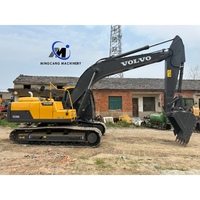 Volvo 22 tonnes EC220DL Excavatrice sur chenilles d'occasion Pompe à moteur hydraulique Composants du moteur pour engins de construction lourds