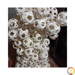Rattan Balls Eco Friendly Natural Rattan Orbs <b>for</b> Bowl Fillers <b>Table</b> Centerpiece Rustic Wedding Decoration Made in Vietnam - Product Image 4