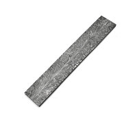 Artisanat de l'acier Couteau international personnalisé fait à la main en acier de Damas Fabrication de plumes vierges Barre de soudage laminée à chaud