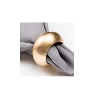 Elegante anillo de servilleta de diseño de flor de Metal chapado en oro, vajilla, anillo de servilleta a granel de boda de alta calidad - Product Image 3