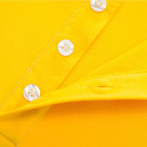 T-shirt polo 100% coton de qualité supérieure pour hommes avec impression personnalisée du logo de votre marque T-shirt polo OEM - Product Image 4