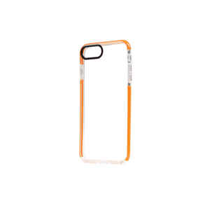 Étui en silicone de qualité supérieure MSRA Punto Series pour iPhone 7 Plus, coque de protection orange en silicone souple compatible A53 11Pro 14 Plus - Product Image 1