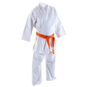 Combinaison de karaté unisexe légère de haute qualité, kimono de jiu-jitsu en coton uni personnalisé, vêtements d'arts martiaux - Product Image 5