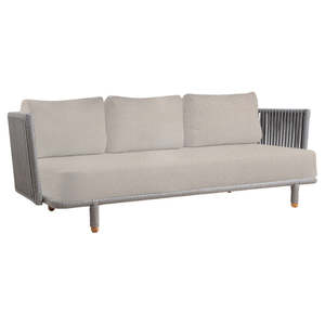 Moments Contemporary 3-Seater <b>Rattan</b> <b>Sofa</b> - Product Image 1