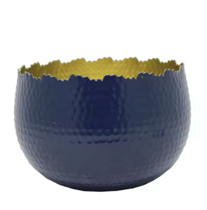Premium Quality Metal Luxury Designer Bowls Nickel Plated Decorative Serving Tableware Metal Bowls Handmade In Wholesale Bulk - Product Image 4