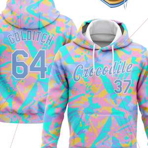 Top Selling Winter <b>Men's</b> Pullover <b>Hoodie</b> Custom Sports Sublimation Print <b>Fleece</b> Polyester/Cotton Blend High Street Style Pocket - Product Image 4