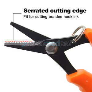 Outil de coupe portable, ciseaux à tresse de pêche professionnels, coupe-ligne tranchant et durable, ciseaux à tresse de pêche compacts - Product Image 5