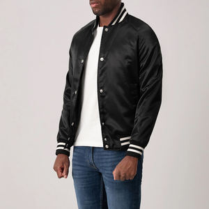 Veste universitaire pour hommes haut de gamme Manteau letterman en laine mélangée avec broderie Logo personnalisé et design personnalisé - Product Image 3