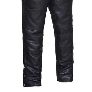 Pakistán hizo precio barato Color contraste Gay cuero pantalón alta calidad cómodo pantalón para Gay cuero - Product Image 5