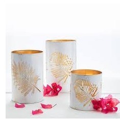 Modern Metal Christmas Votive Holder Elegant Home <b>Decoration</b> Pillar for <b>Parties</b> - Product Image 3