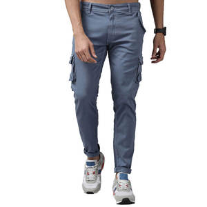 Pantalon cargo pour homme 100% coton, tactique d'extérieur, coupe droite, taille haute, léger, durable, décontracté, séchage rapide - Product Image 4