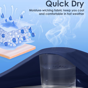 Camiseta de Protección Solar de Manga Larga para Hombre, de Secado Rápido, con Logotipo Personalizado, Elástica, Transpirable, Ecológica y de Ajuste Relajado - Product Image 5