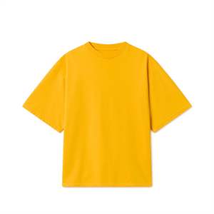 Camiseta holgada de gran tamaño unisex elegante y cómoda para trajes casuales relajados y capas - Product Image 1