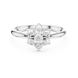 10K Topaz <b>Adjustable</b> <b>Ring</b> with Modern Trendy Style for Daily Wear - Product Image 3