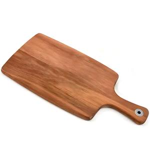Planche à découper et à servir rectangulaire en bois d'acacia avec poignée, épaisseur 1,5 cm, passe au lave-vaisselle - Product Image 2
