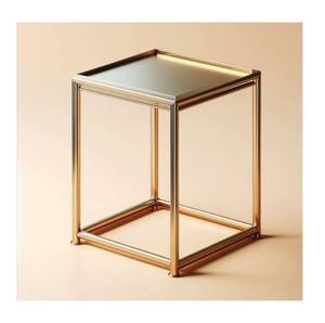 Mesa auxiliar clásica única de Metal de aluminio hecha a mano india de arte y artesanía para sala de estar, mesita de noche - Product Image 3