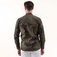 Chemise de chasse pour homme style safari camouflage, respirante, séchage rapide, anti-plis, en coton épais, manches longues, décontractée, collection printemps, fabriquée en Turquie