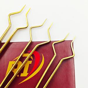 Pinzas de extensión de pestañas profesionales de acero inoxidable, punta afilada, precisión antimagnética ligera, Color personalizado duradero - Product Image 5