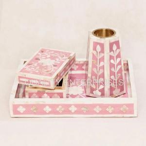 Elegante Quemador de Incienso Árabe Religioso con Detalles de Madreperla, Hecho a Mano, Duradero, Ecológico, 100% Natural, Premium - Product Image 3