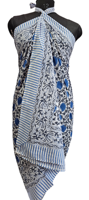 Pareo Estampado para Mujer, Ligero, para la Playa, para Vacaciones de Verano, al Mejor Precio