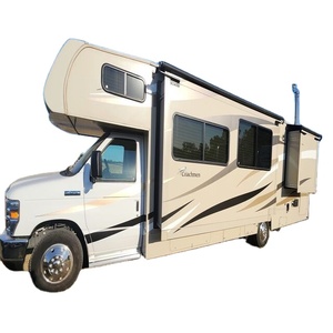 Remolque de viaje todoterreno de lujo de doble eje con literas triples, caravanas y baño de casa móvil incluido - Product Image 1